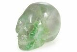 1.5" Polished Purple and Green Fluorite Crystal Skulls - Photo 4